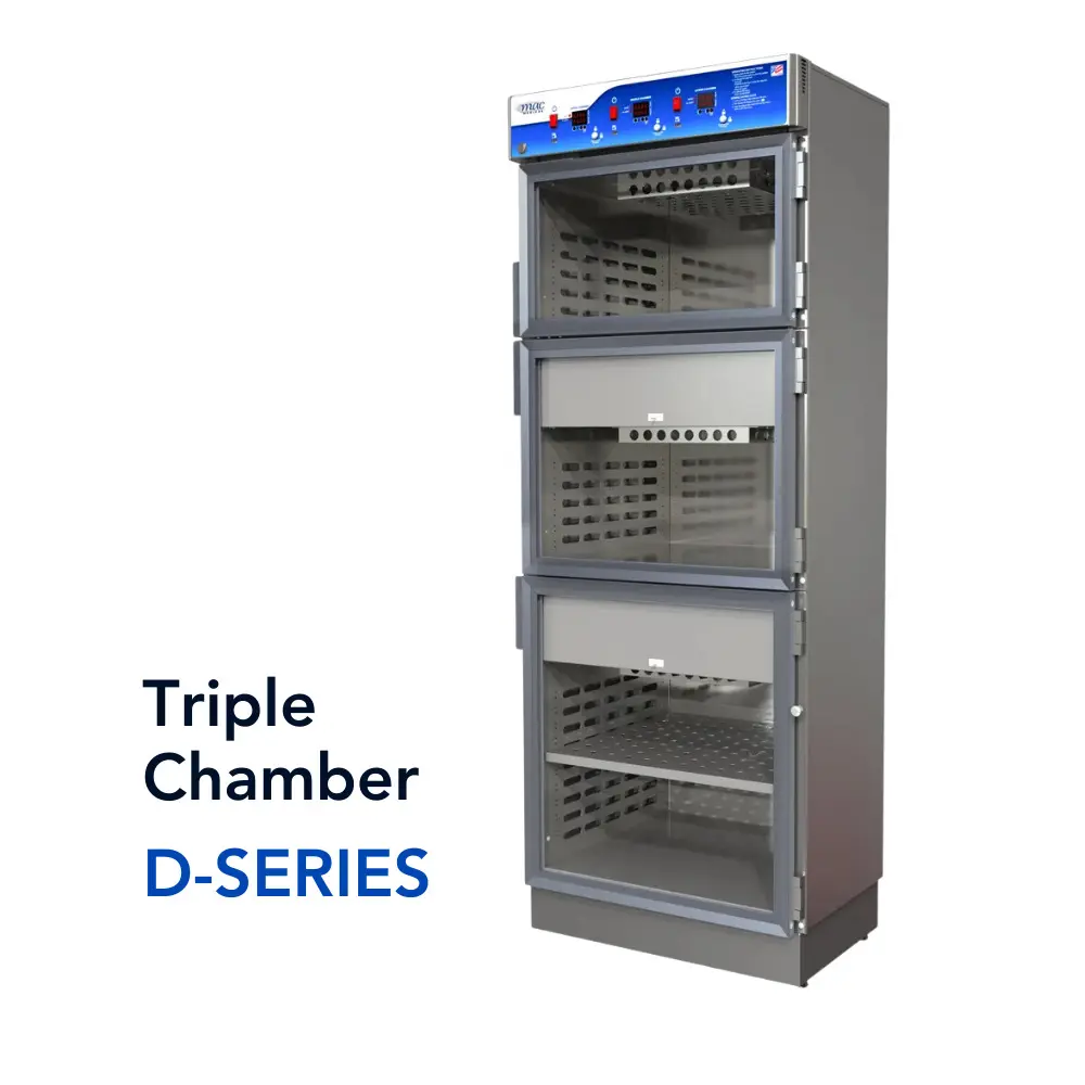 Triple Chamber D-Series Fluid & Blanket Warmers