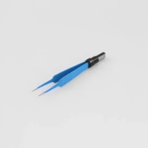 11.5 CM Straight Bipolar Electrosurgical Forceps with Fine .5mm Tip