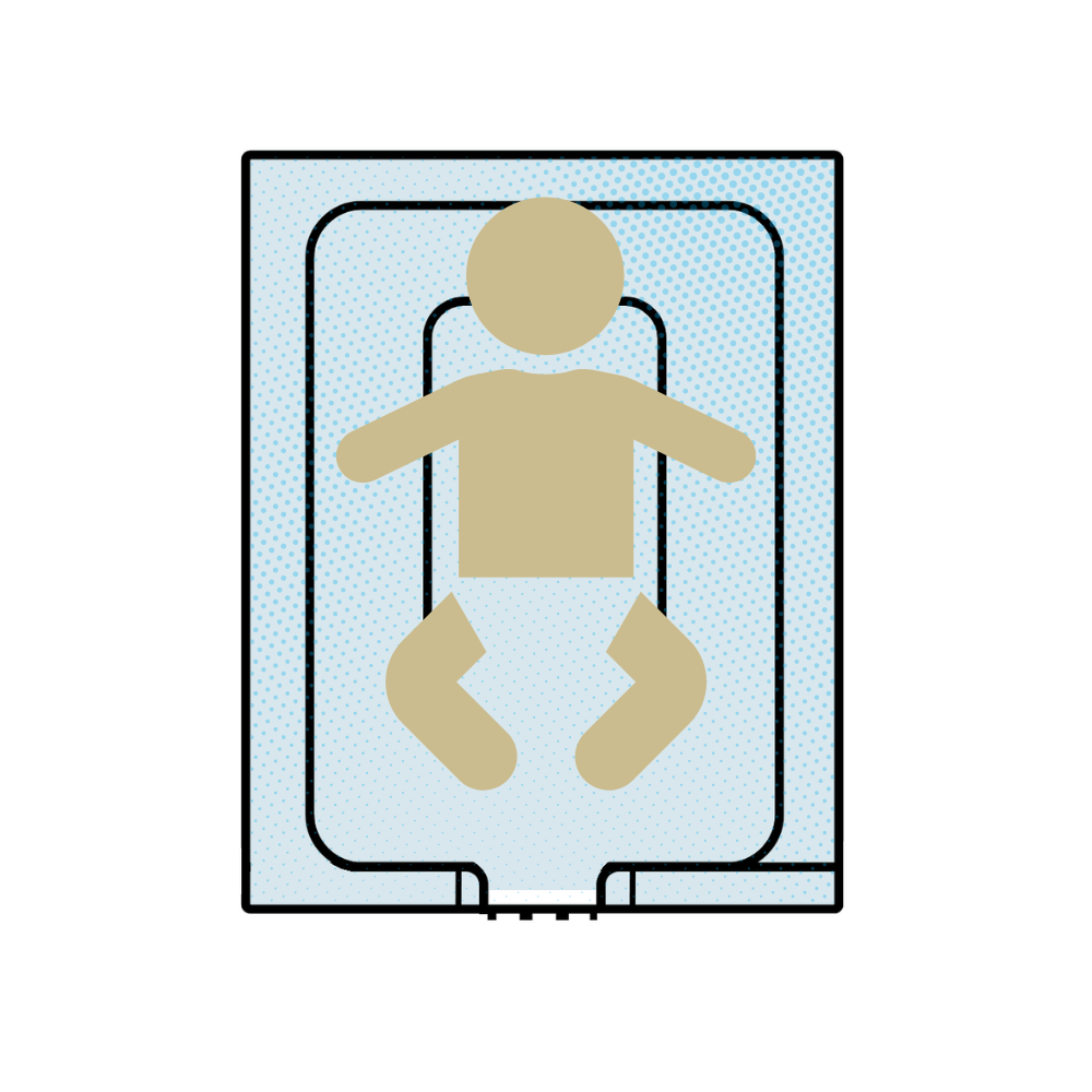 Pediatric Underbody Patient Warming Blanket