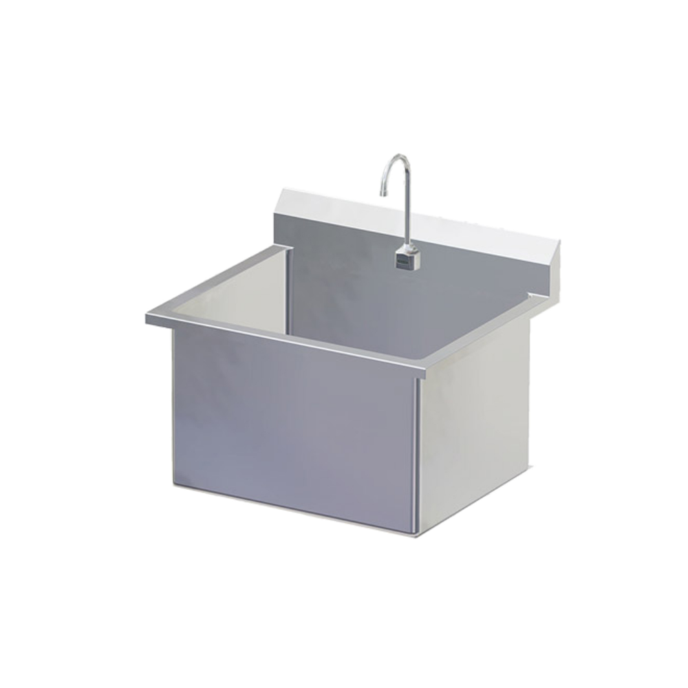 Stainless Steel Single Wide Surgical Scrub Sink