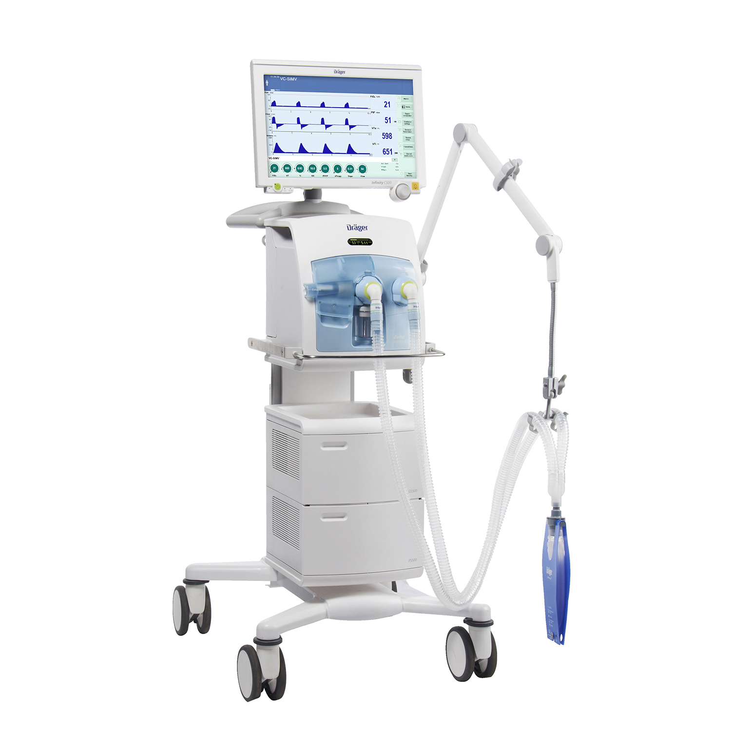 Drager Evita Infinity V500 Ventilator