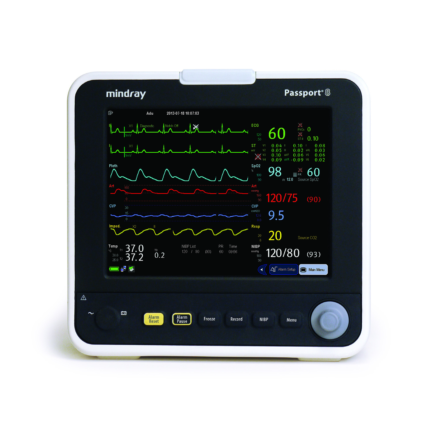 Mindray Passport 8 Patient Patient Monitor