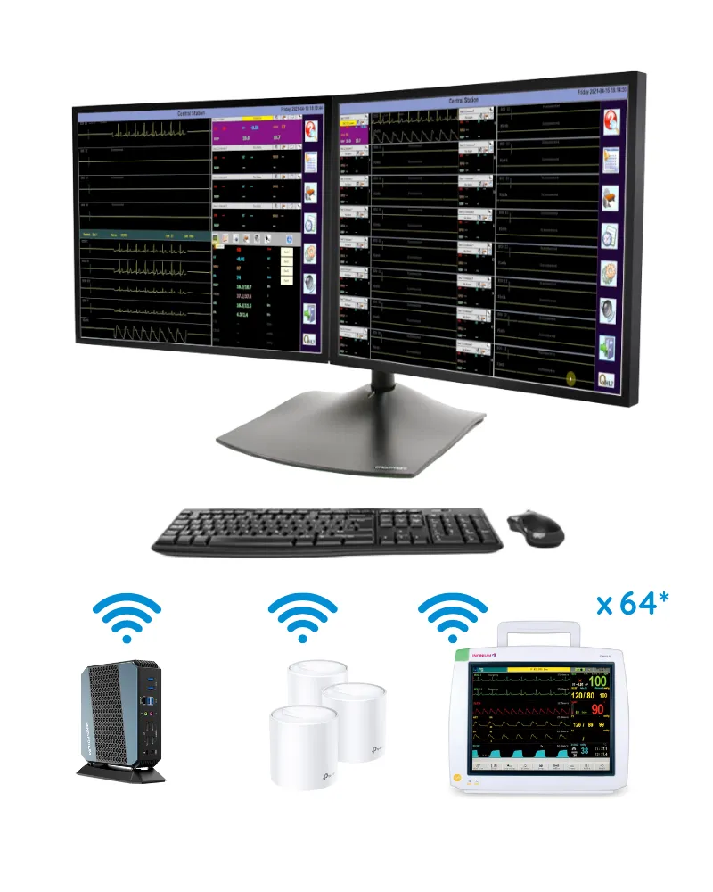 OmniView™ Vital Signs Central Station Monitoring