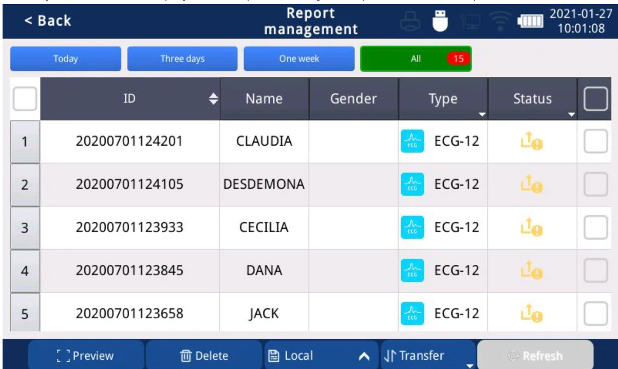 Report management