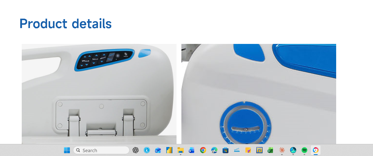 Side rail controls