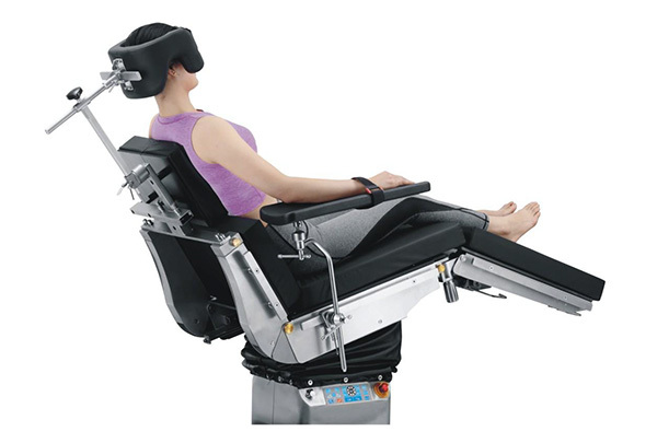 PCB-ET300 patient seated in beach-chair position