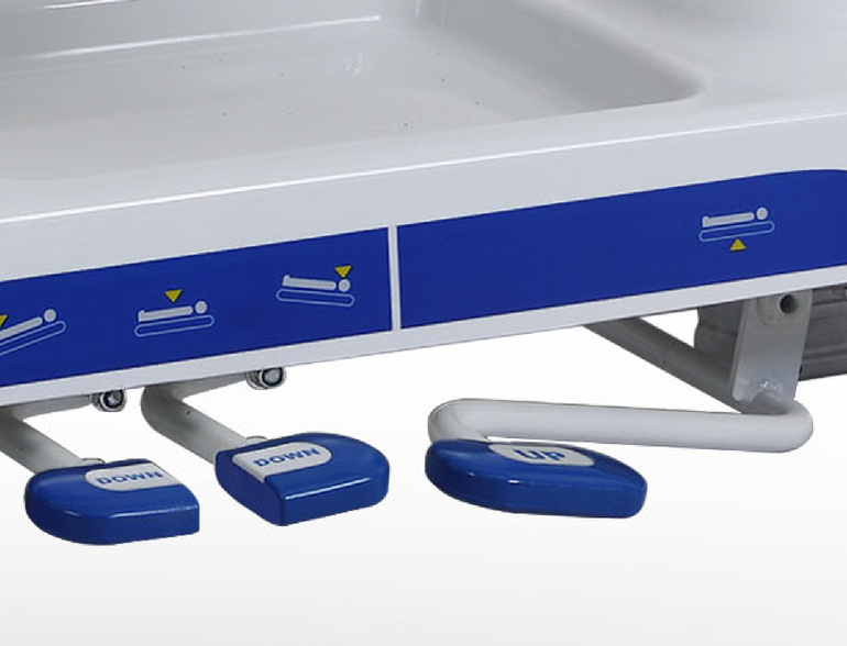 Hydraulic foot pedals